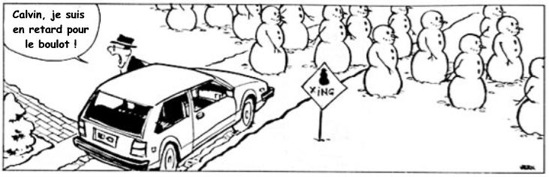 Calvin & Ses Bonhommes de neige (3)